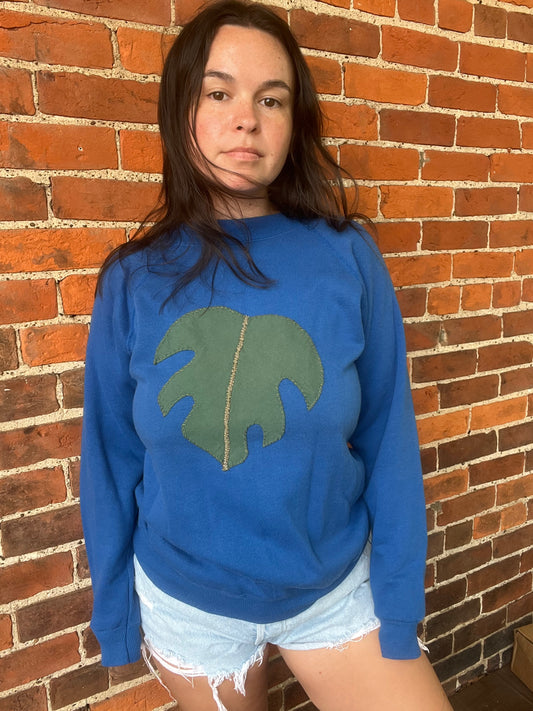 Vintage Monstera Crewneck | Medium