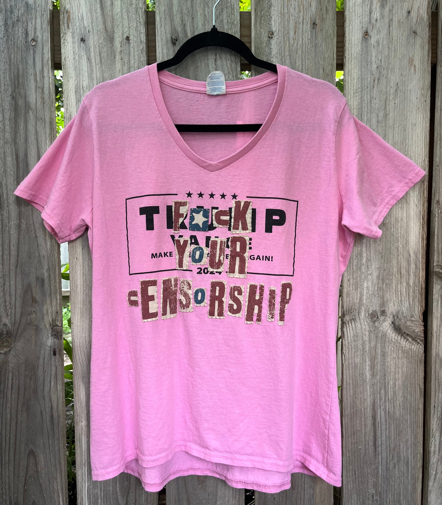 F*CK CENSORSHIP Tee | Women's L