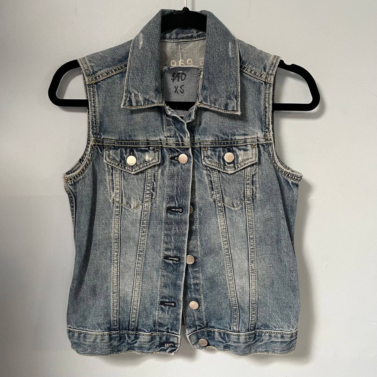 UC Bearcats Denim Vest | Women's XS