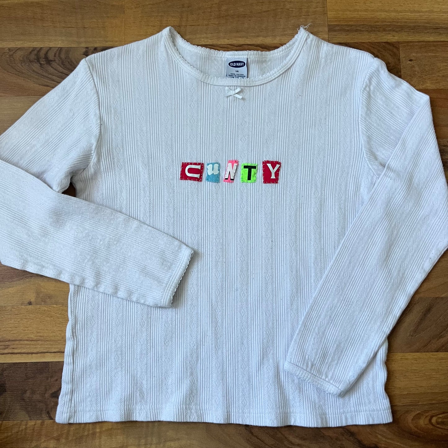 CUNTY Long Sleeve Tee | Women's XXS