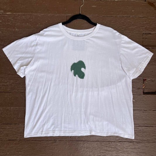 White Monstera Tee | Women's XL