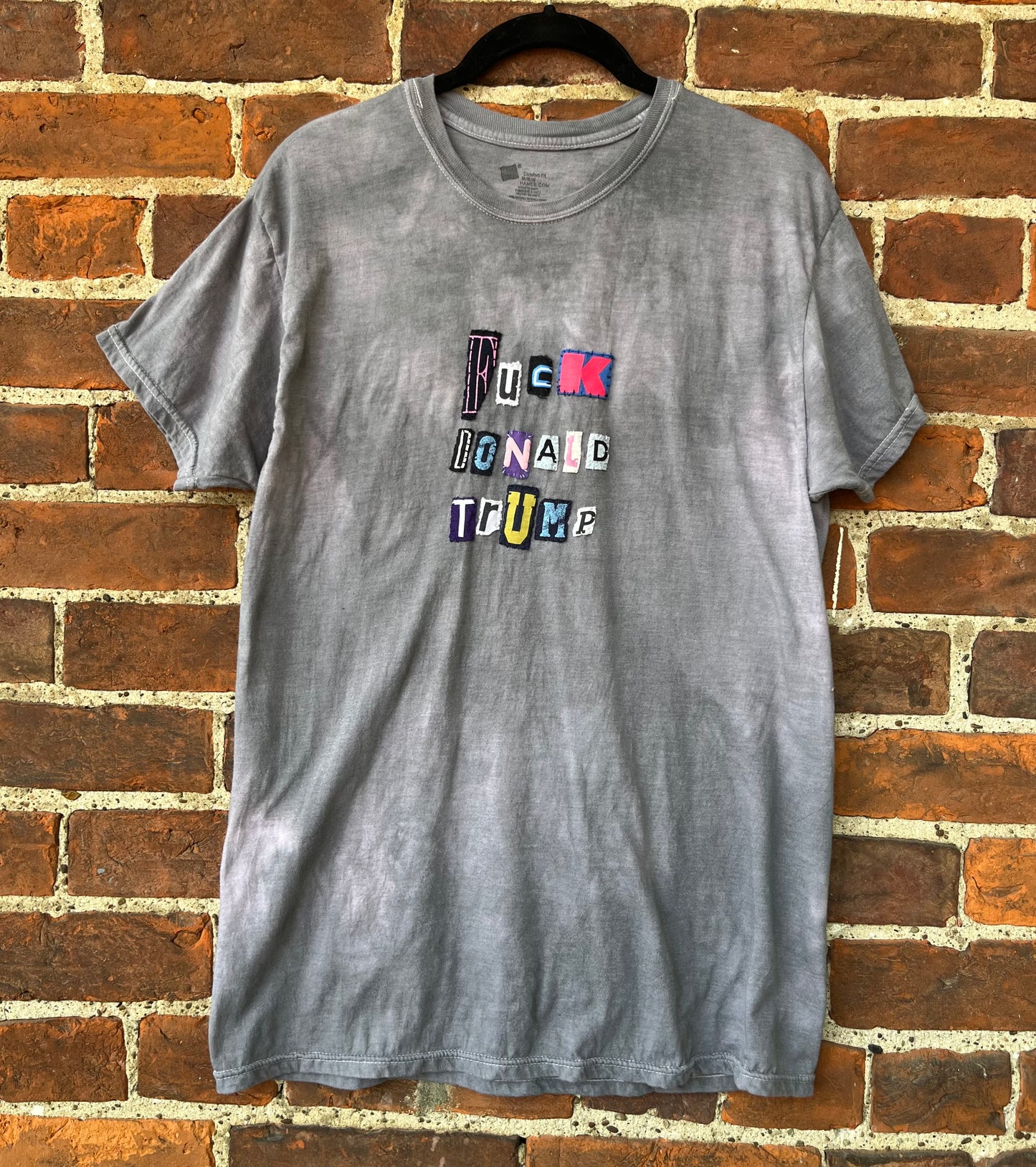 Purple Dyed FDT ransom tee | M