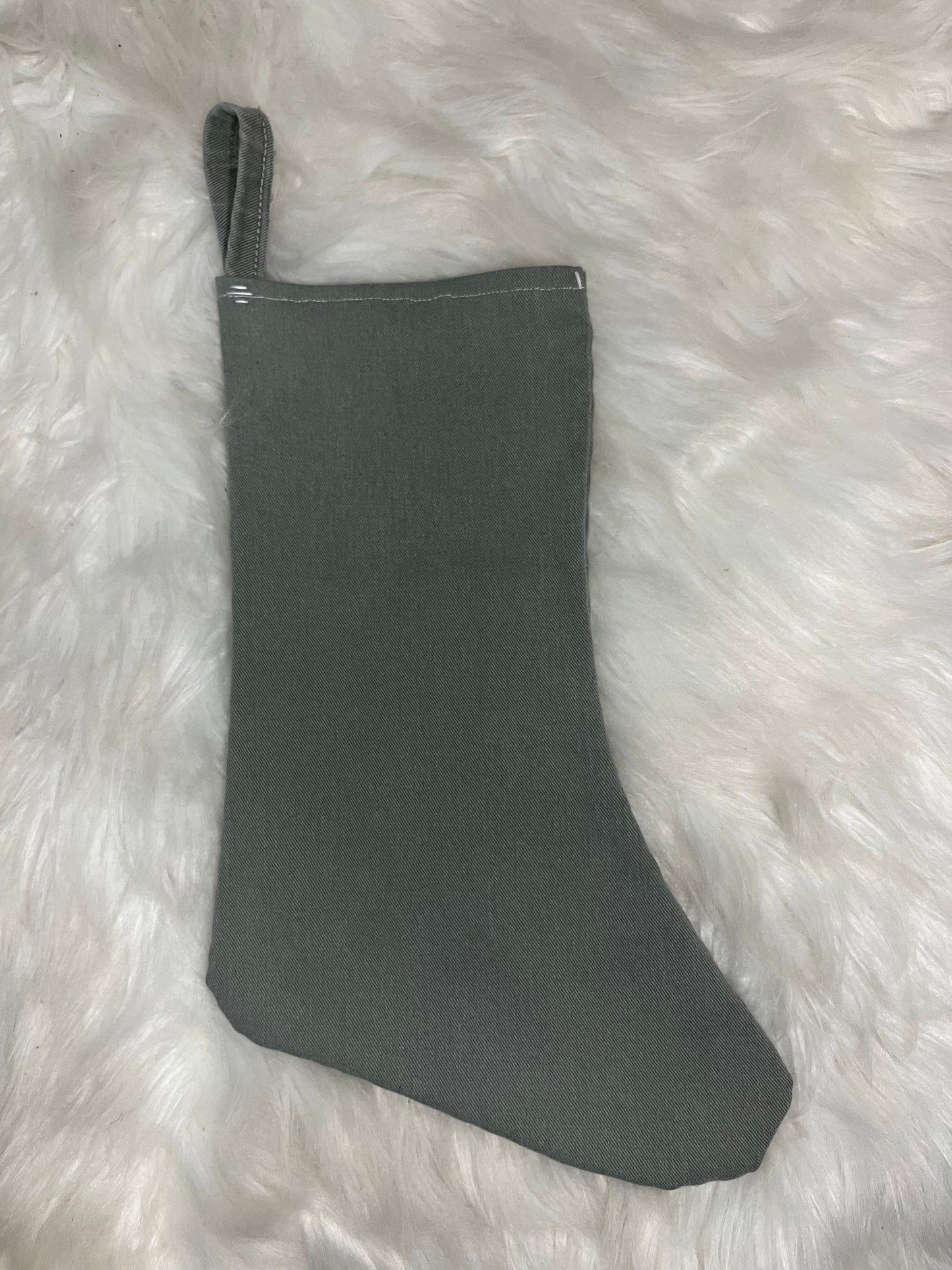 Upcycled Denim Stocking