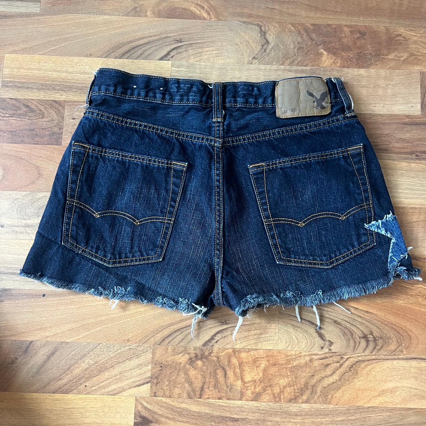 Star Patchwork Shorts | W: 30