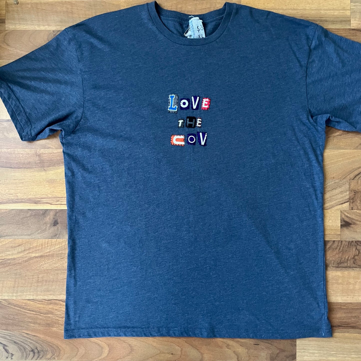 LOVE THE COV Navy Tee | XL