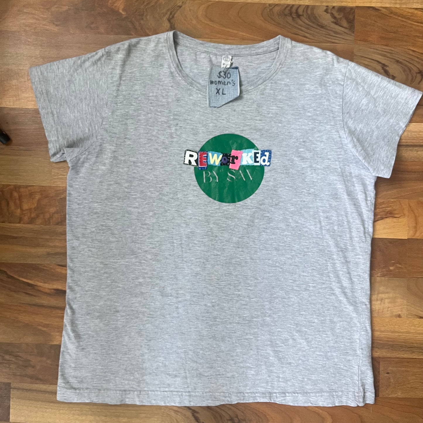 REWORKED by Sav Ransom Tee | Women's Fitted XL