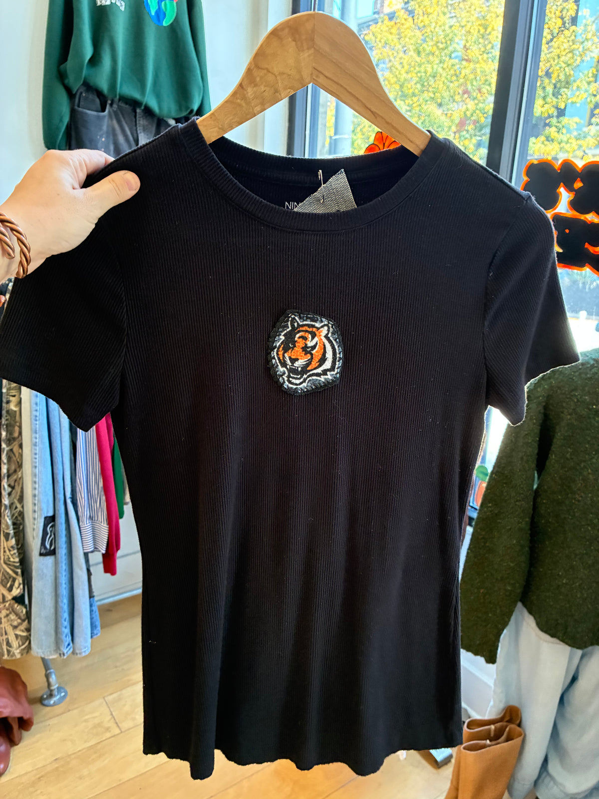 Bengals Baby Tee | Women's XS