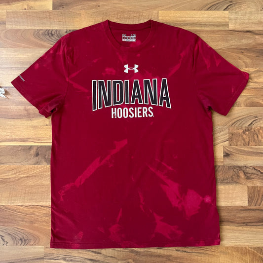 Bleached IU Hoosiers Tee | L