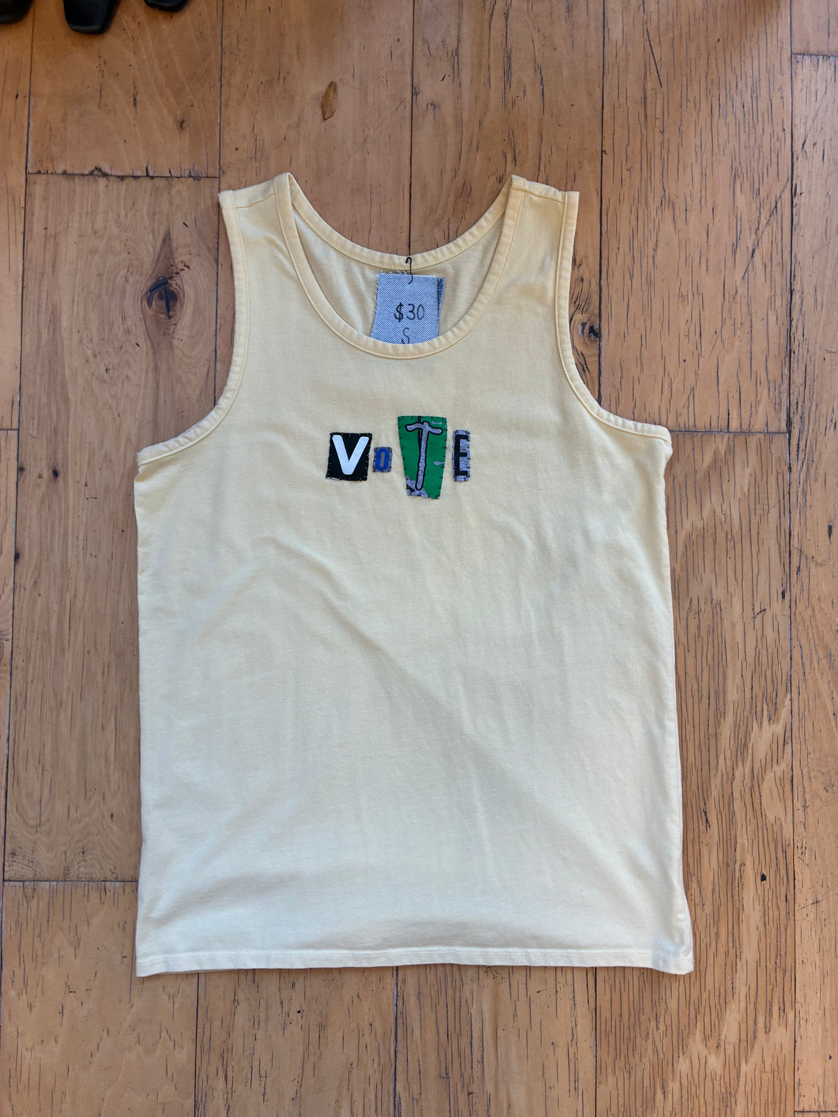 VOTE Yellow Tank | Small