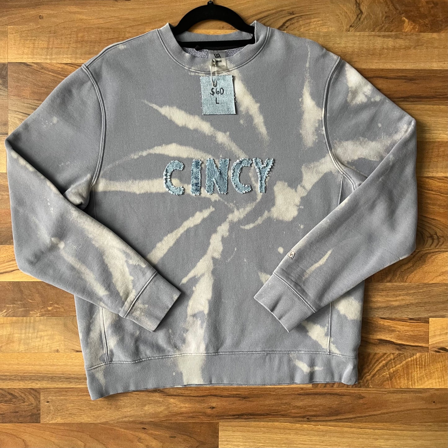 Light Purple/Gray CINCY Crew | L