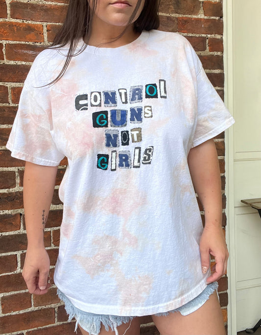 CONTROL GUNS NOT GIRLS Ransom Tee | Large