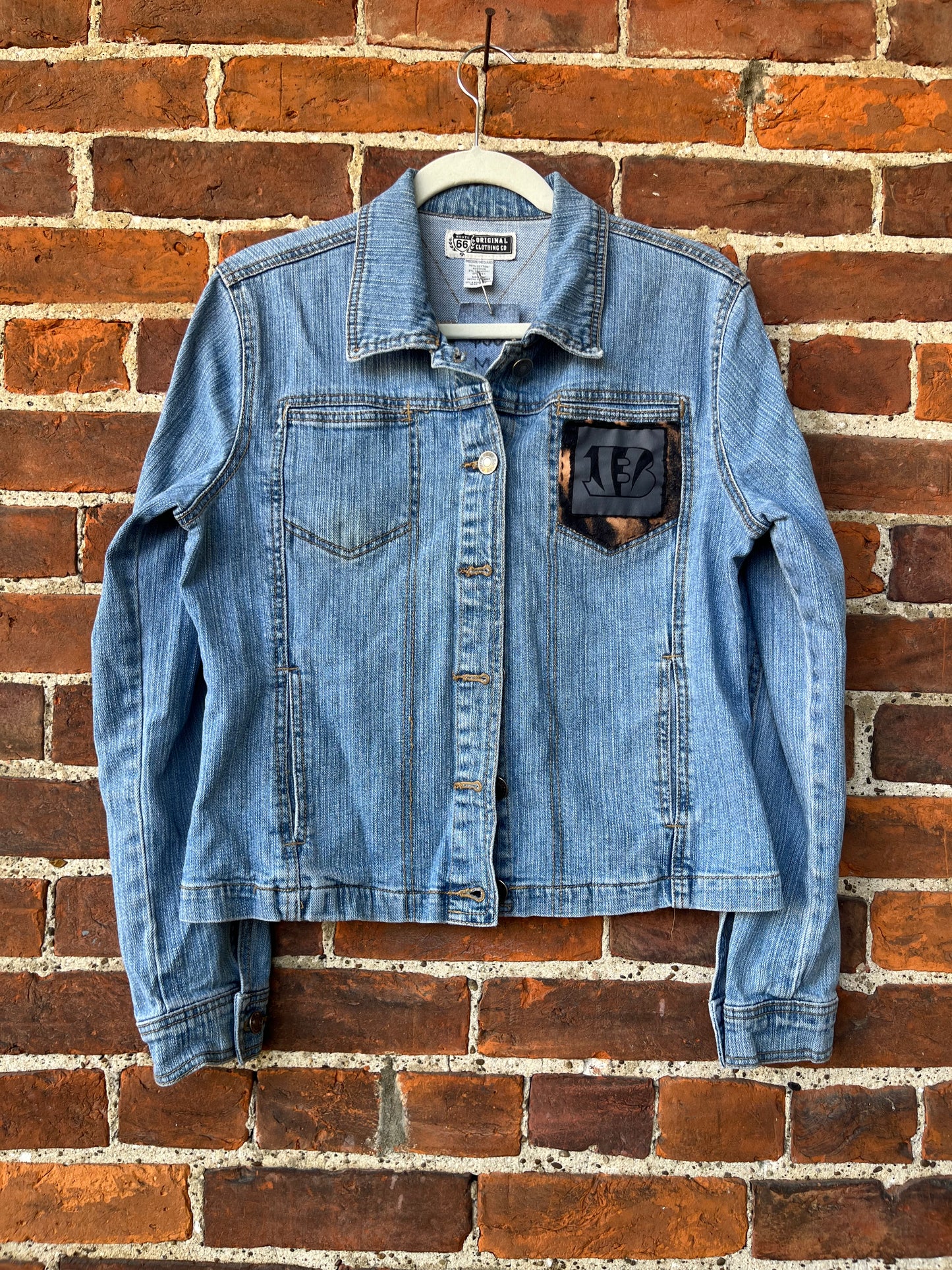 Bengals #9 Burrow Denim Jacket | Women's M