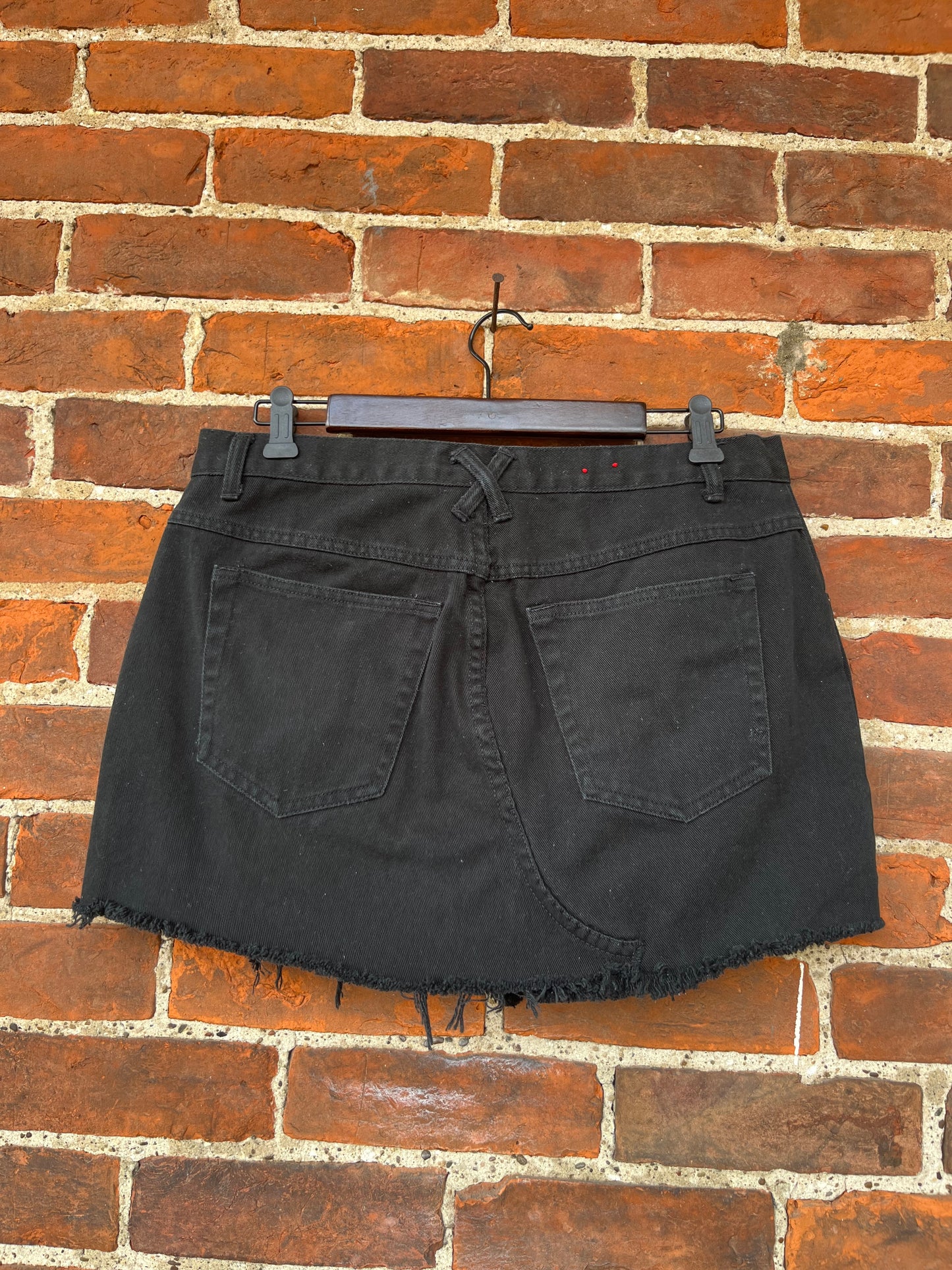 Vintage Cowboy Bill Blass Mini Skirt | W: 35