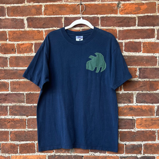 Navy Monstera Tee | L