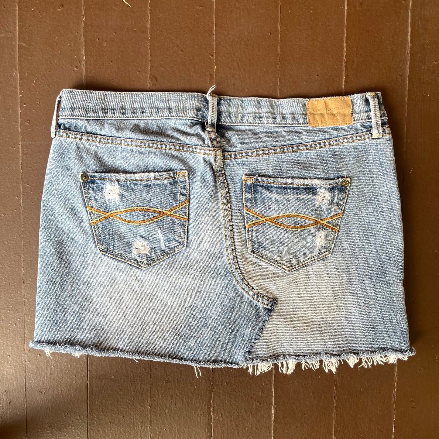 Abercrombie Y2K Upcycled Lowrise Skirt | W: 31
