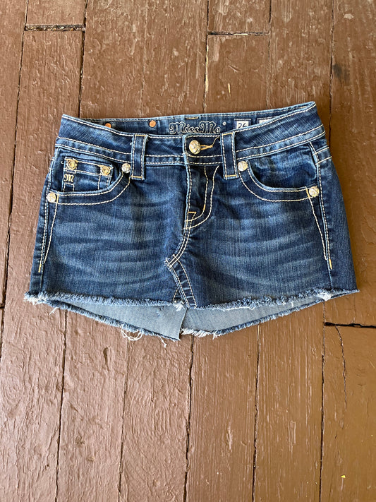 Low Rise Ultra Mini Miss Me Skirt | W: 28