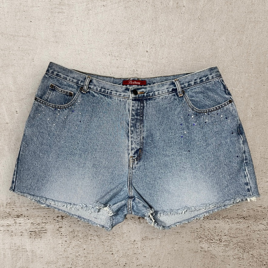 Bill Blass Bedazzled Cut-Offs | W: 41