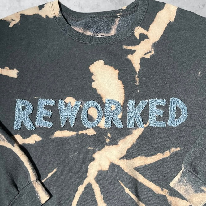 Bleached Reworked Crewneck | L