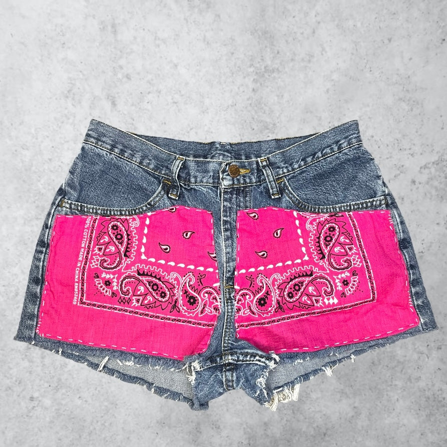 Pink Bandana Riders | W: 30