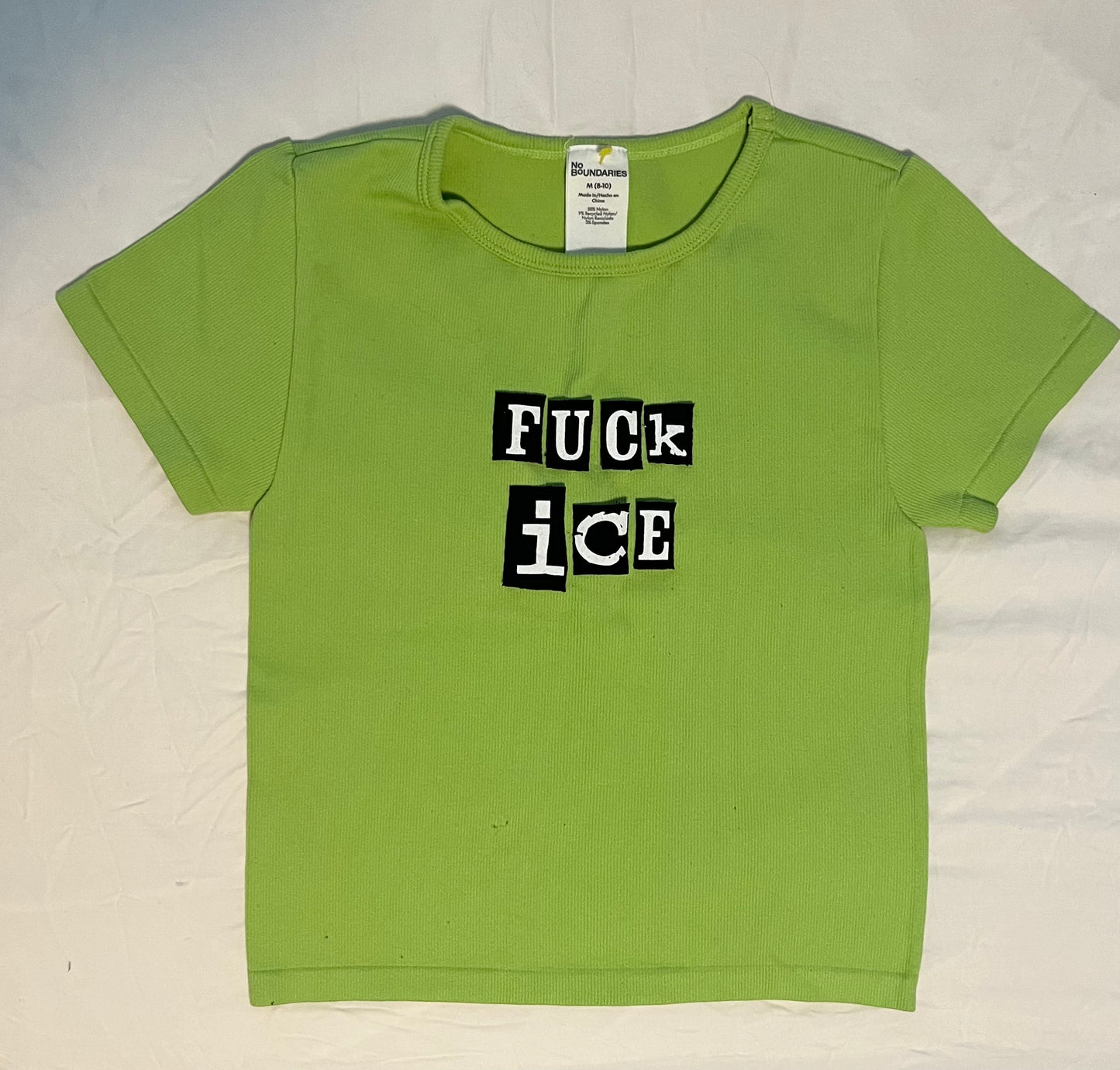 F*CK ICE Baby Tee | Women's M