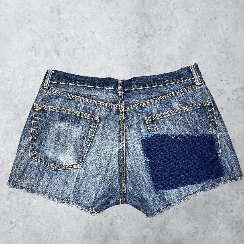 Levi's Denim Patchwork Cut-Offs | W: 34