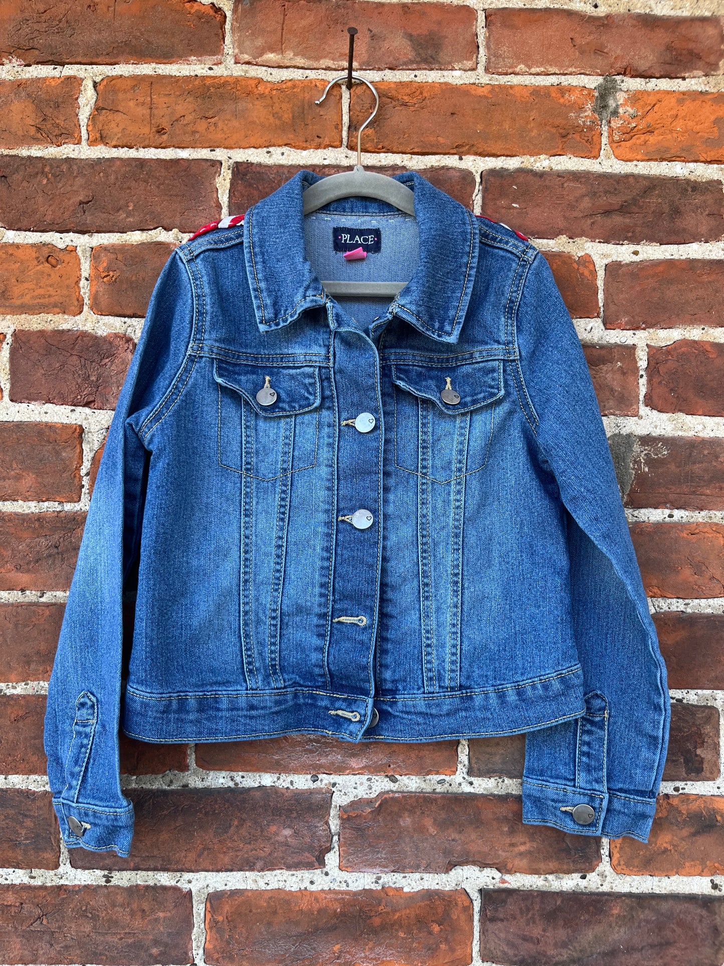 Cincy Reds Kids Denim Jacket | Youth M (7/8)