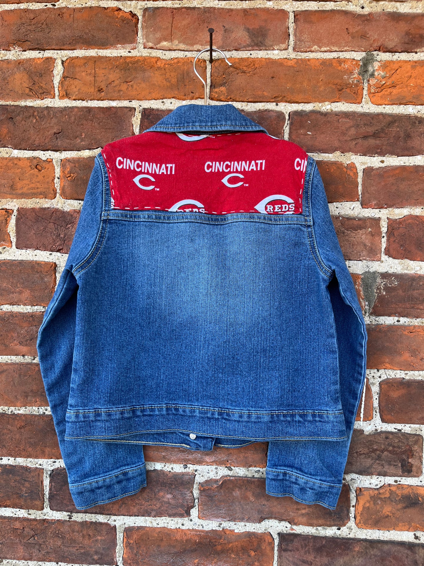Cincy Reds Kids Denim Jacket | Youth M (7/8)