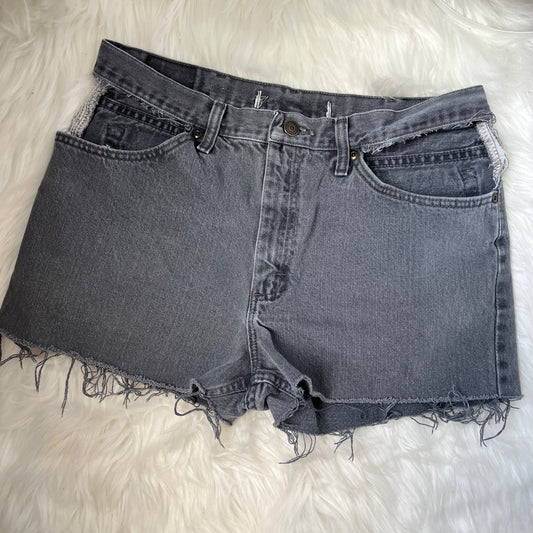 Gray Lee Cut Out Pockets | Waist 34