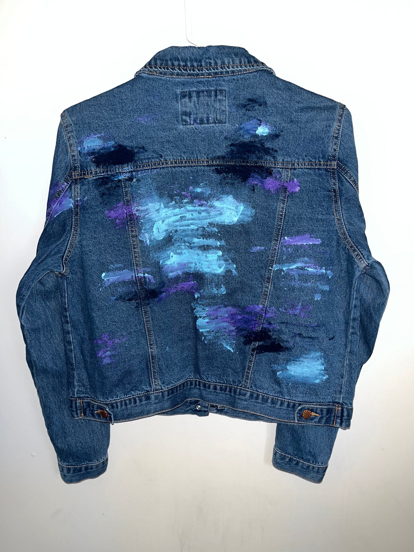Painted Denim Jacket | Women's L