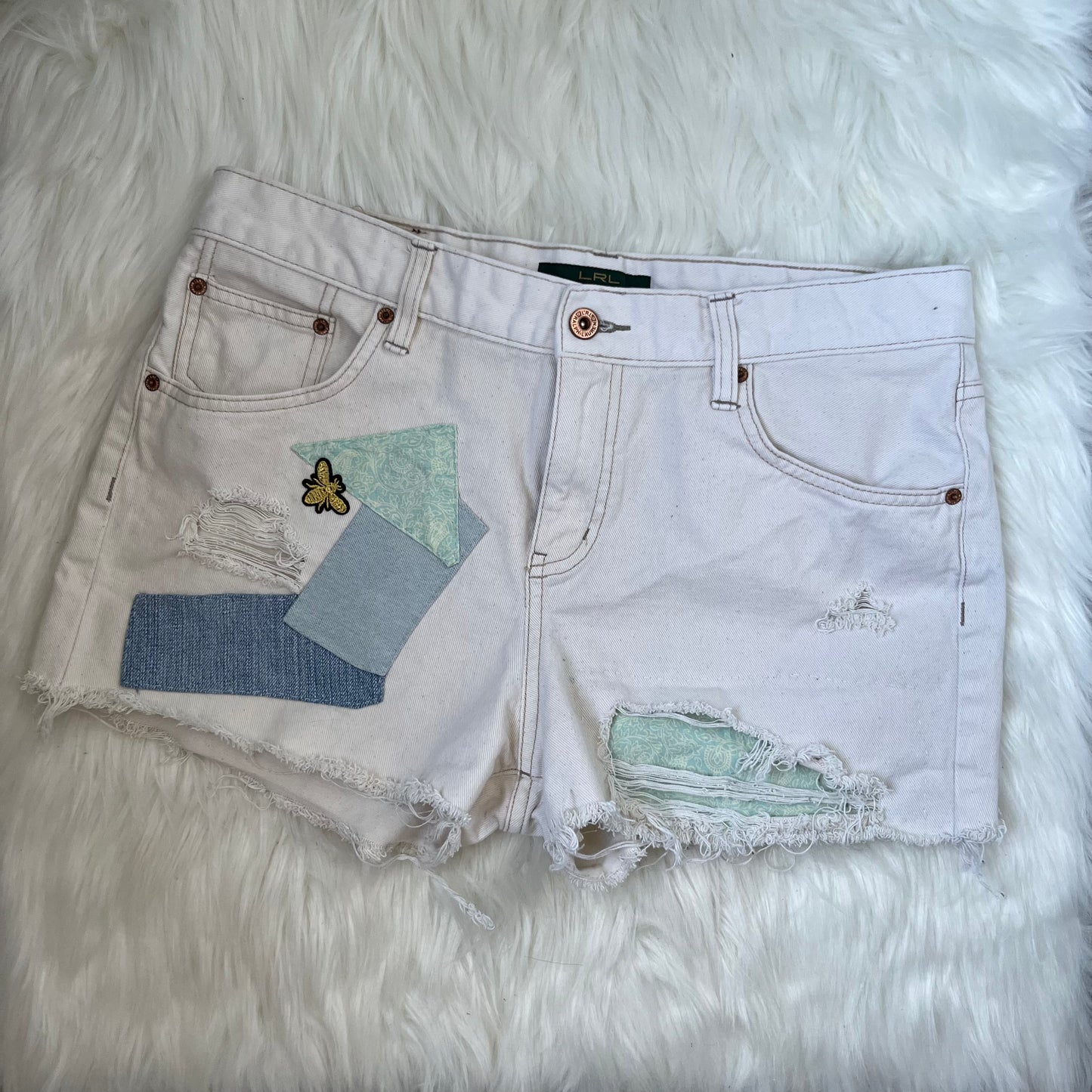 White Ralph Lauren Patchwork | Waist 34