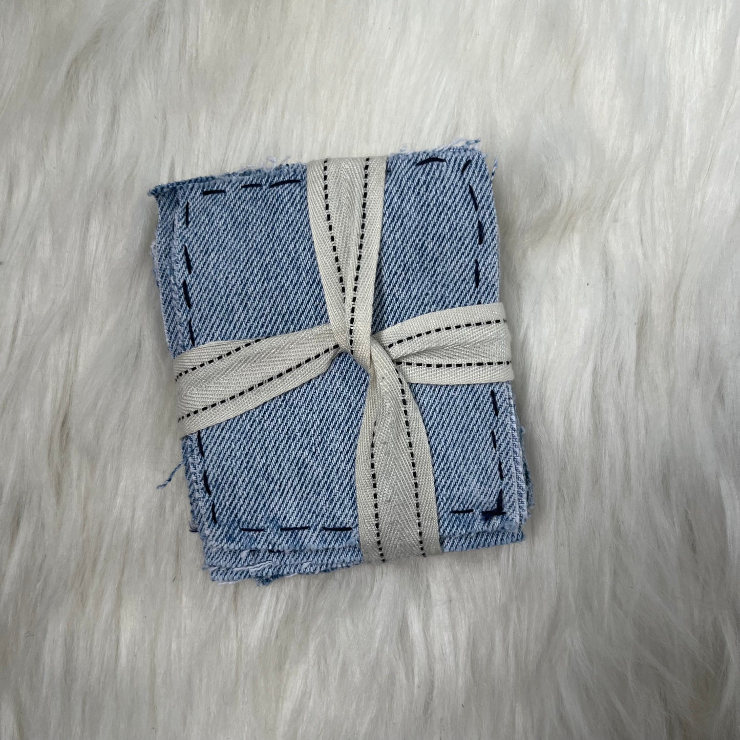 Denim Coaster Set