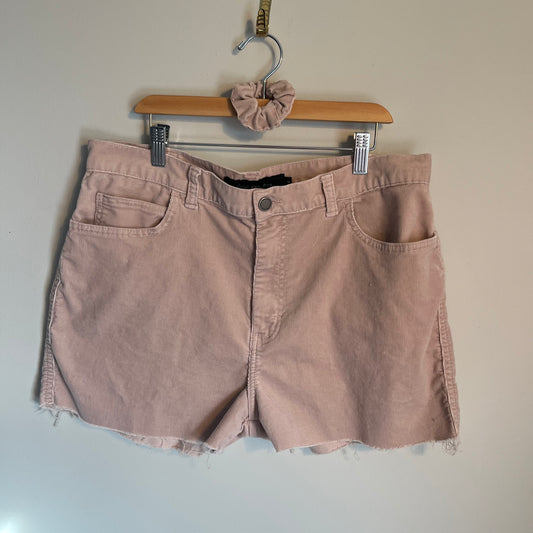 Light Pink Corduroy Original w/ Matching Scrunchie | Waist 34