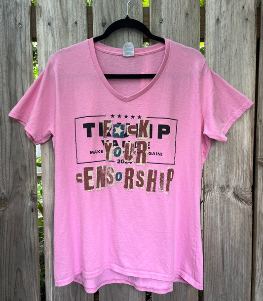 F*CK CENSORSHIP Tee | Women's L