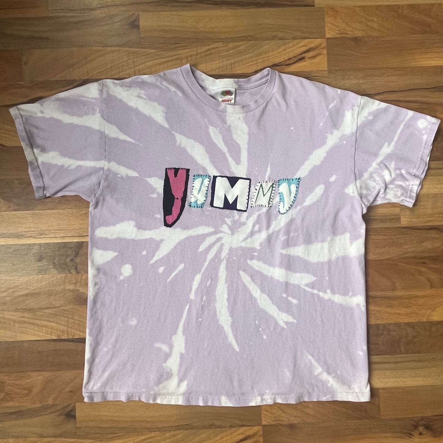 Purple Bleached YUMMY Ransom Tee | XL