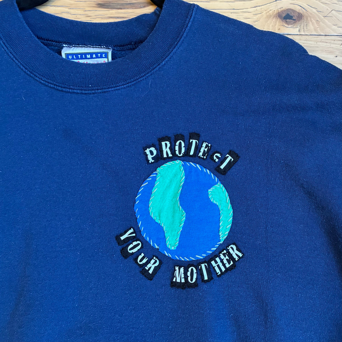 Vintage Protect Your Mother Crew | 3XL