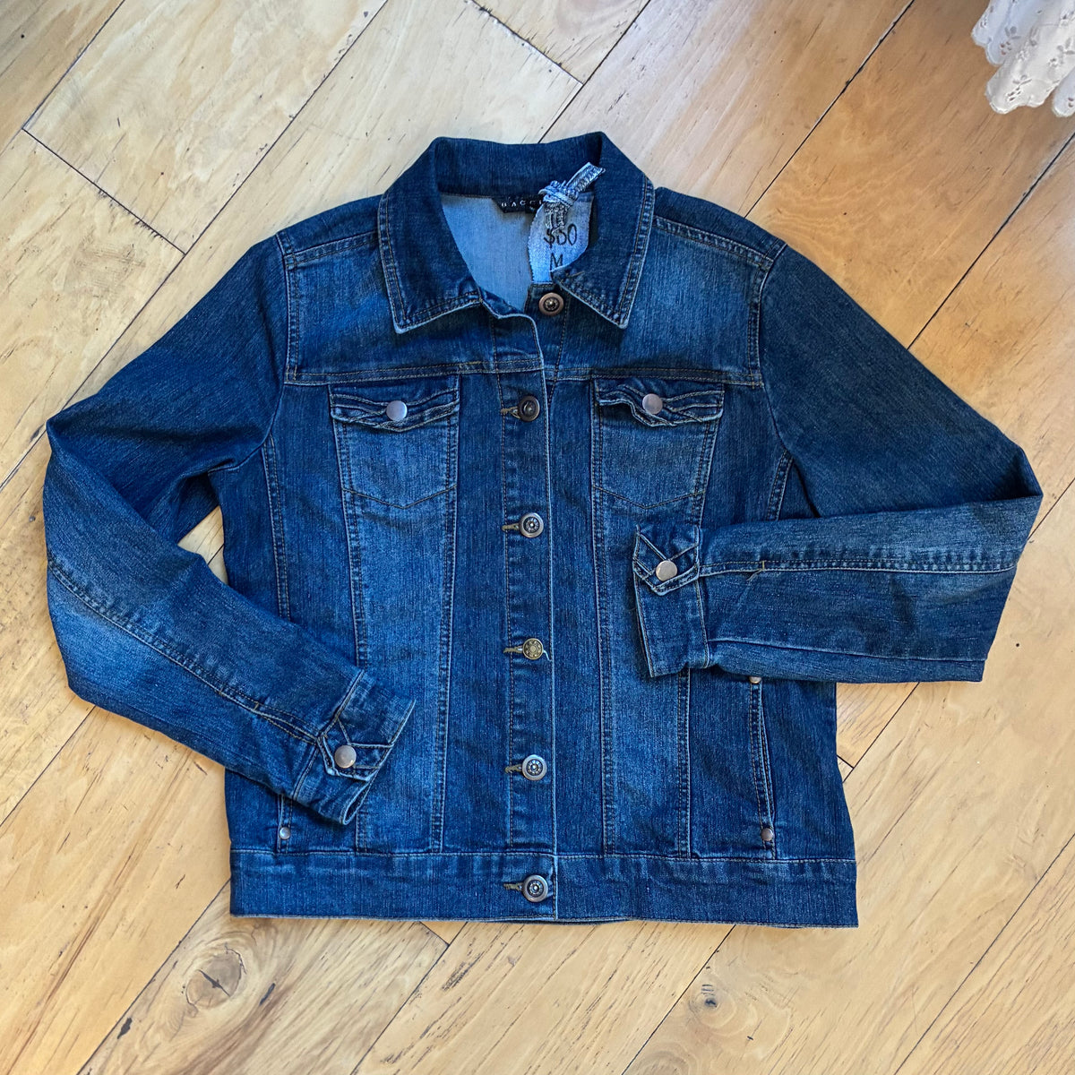 MAKE ART BE HOT Denim Jacket | Women's M