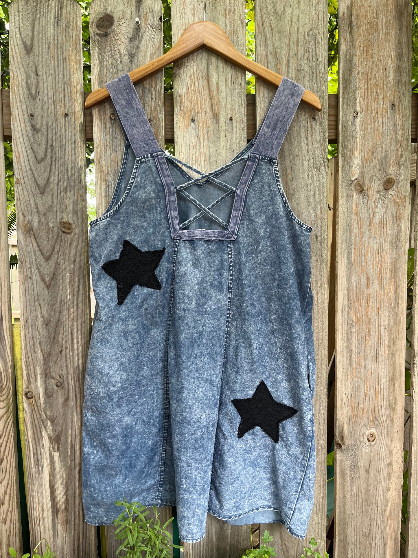 Star Patchwork Dress | Women's Large