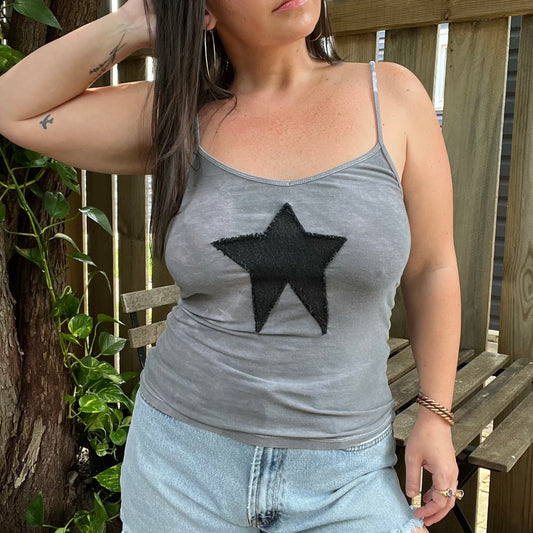 Denim Star Tank | Women's M