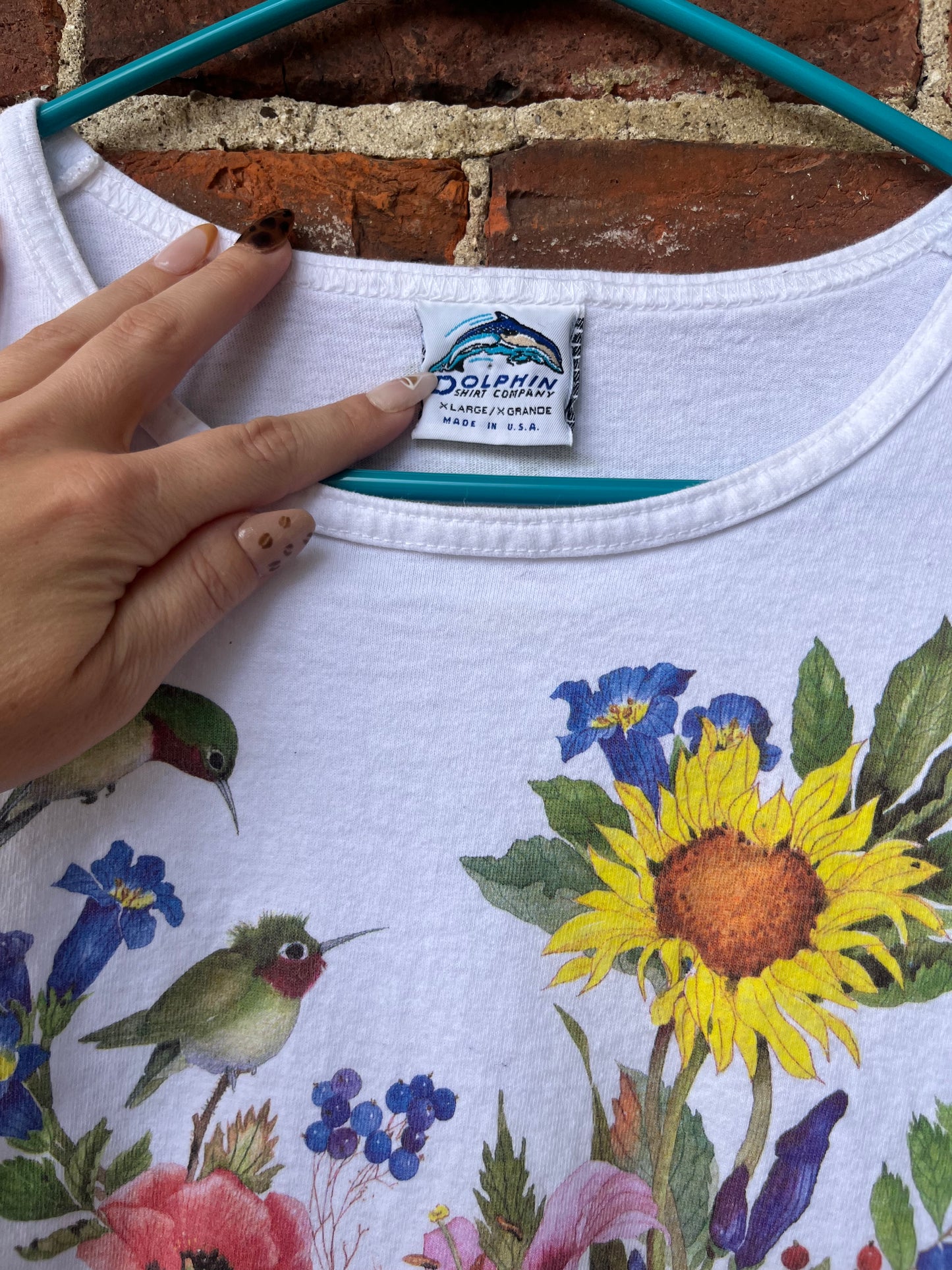 Vintage NO RAIN NO FLOWERS Ransom Tee | Women's XL
