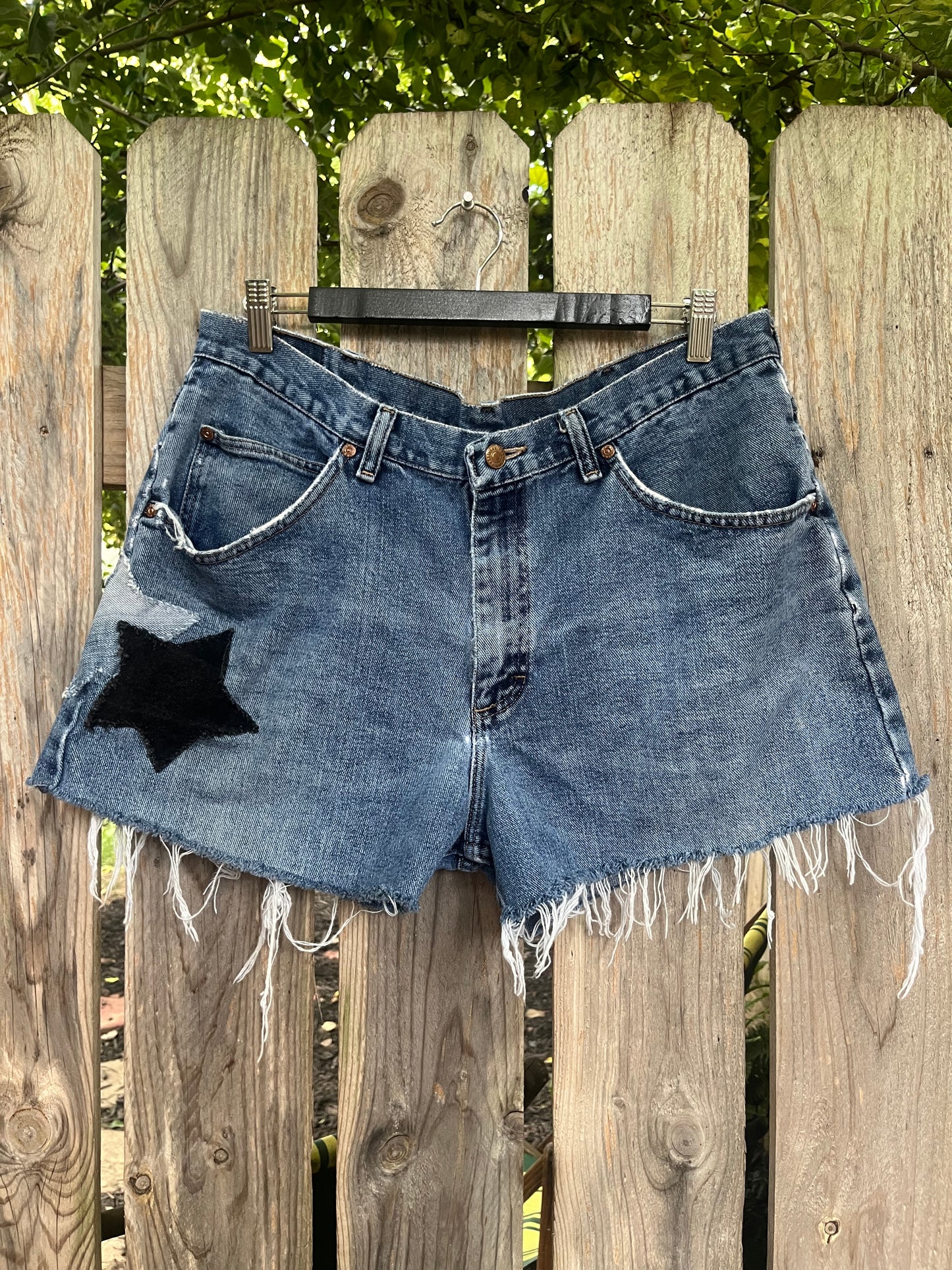 Star Patchwork Shorts | W: 36