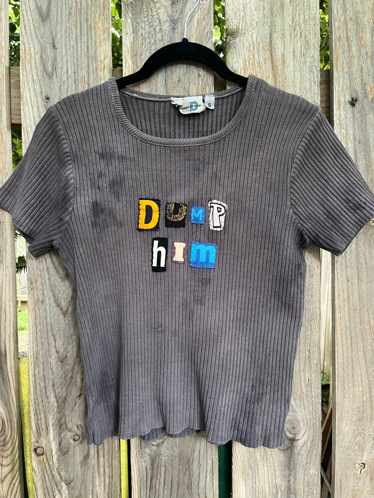 DUMP HIM Sweater Tee | Women's S
