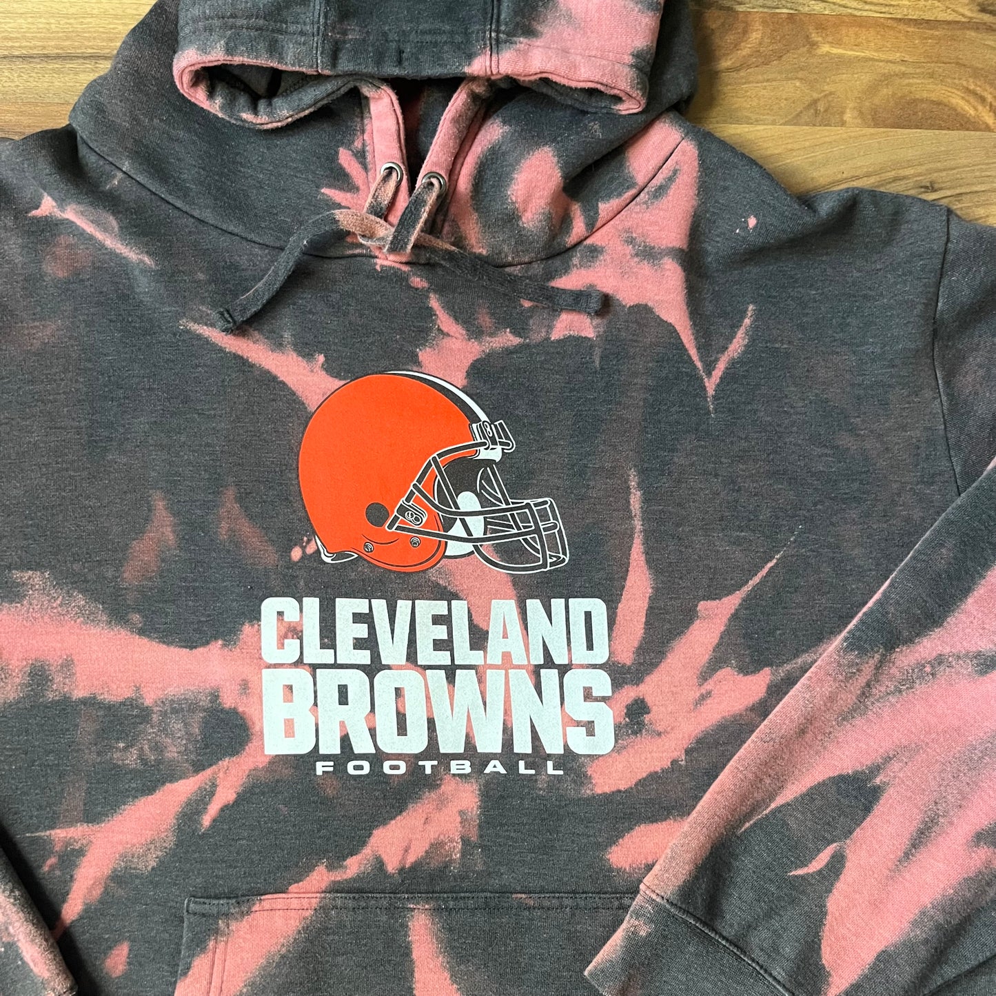 Bleached Cleveland Browns Hoodie | 4XL