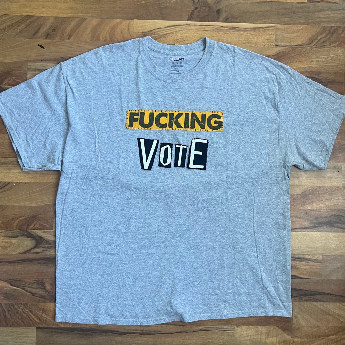 FUCKING VOTE Ransom Tee | 3XL