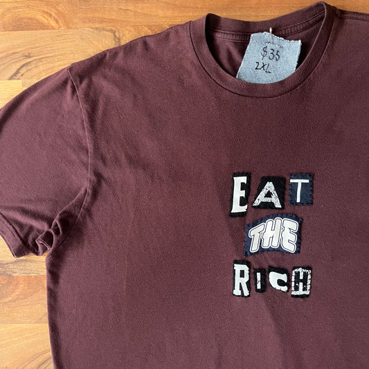 EAT THE RICH TEE | 2XL