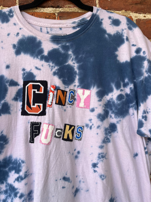 CINCY FUCKS Ransom Tee | XL