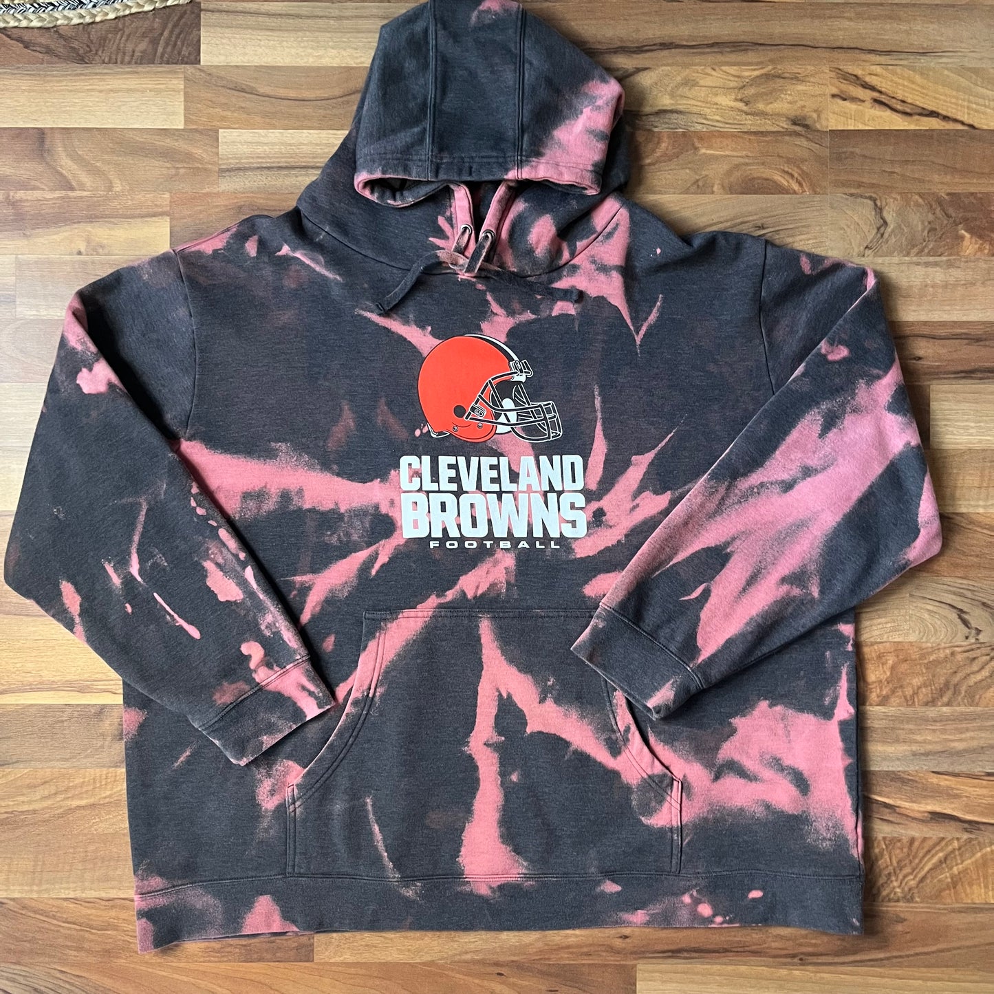 Bleached Cleveland Browns Hoodie | 4XL