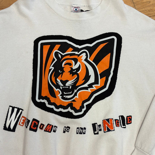 WELCOME TO THE JUNGLE Vintage Crew | XXL