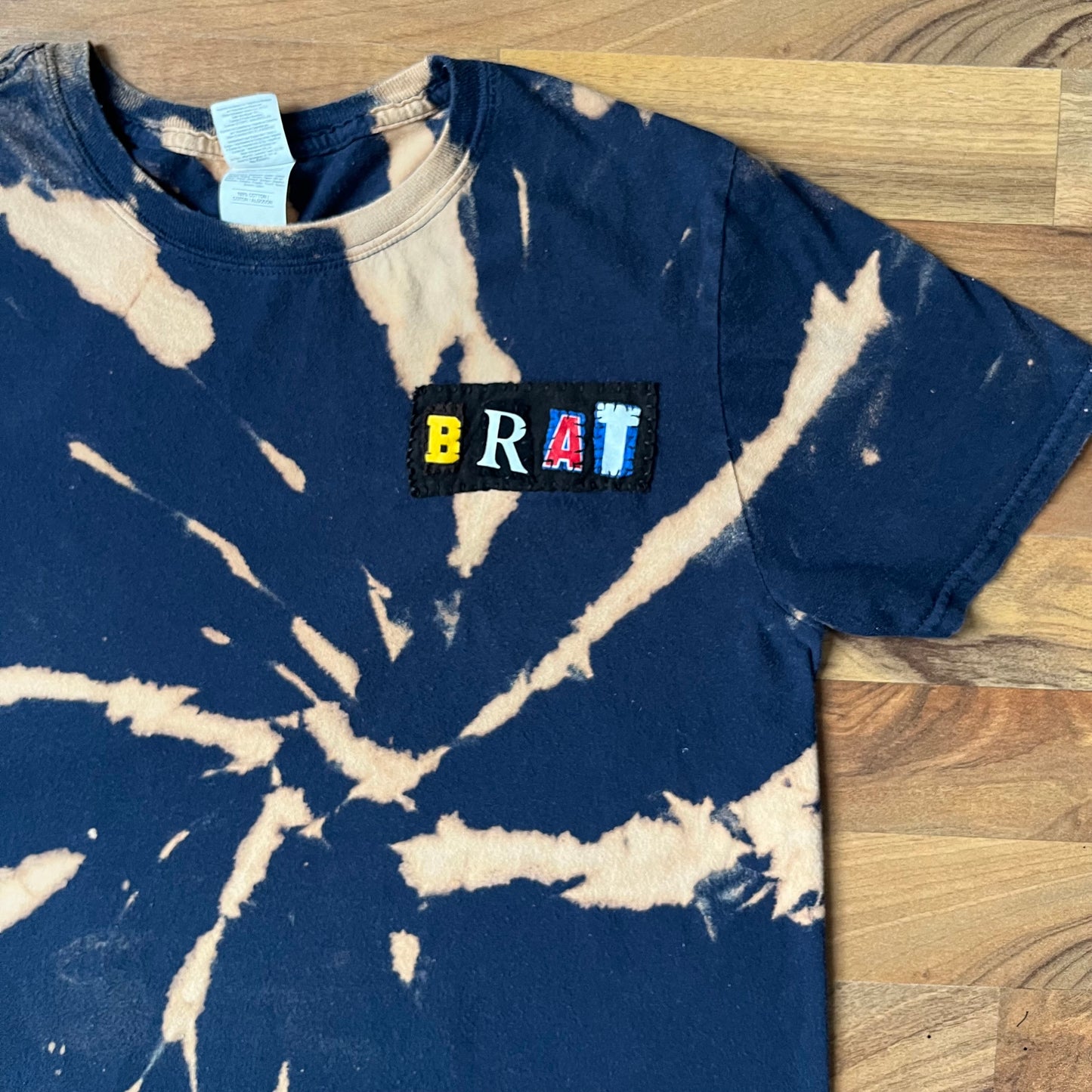 Bleached BRAT Ransom Tee | M