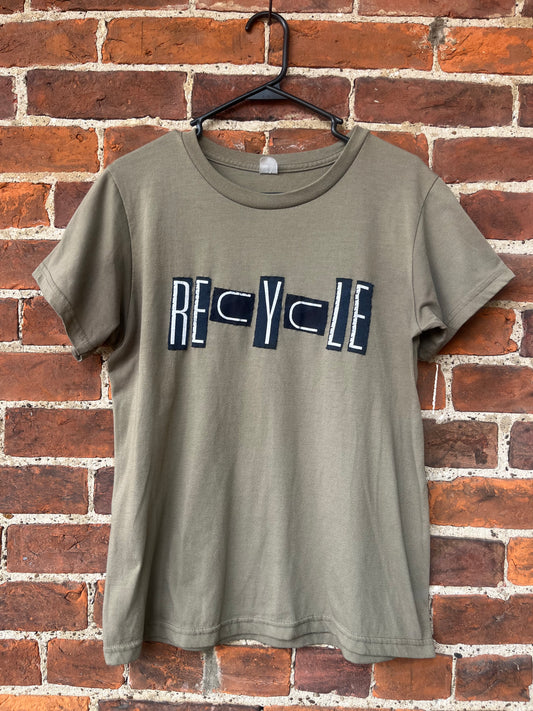 Vintage RECYCLE Ransom Tee | Small