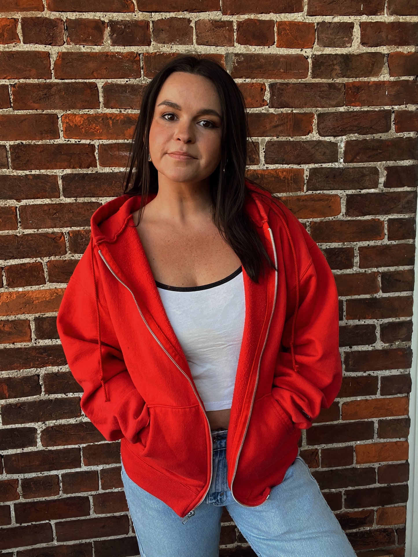UC Bearcat Paw Zip-Up Hoodie | M